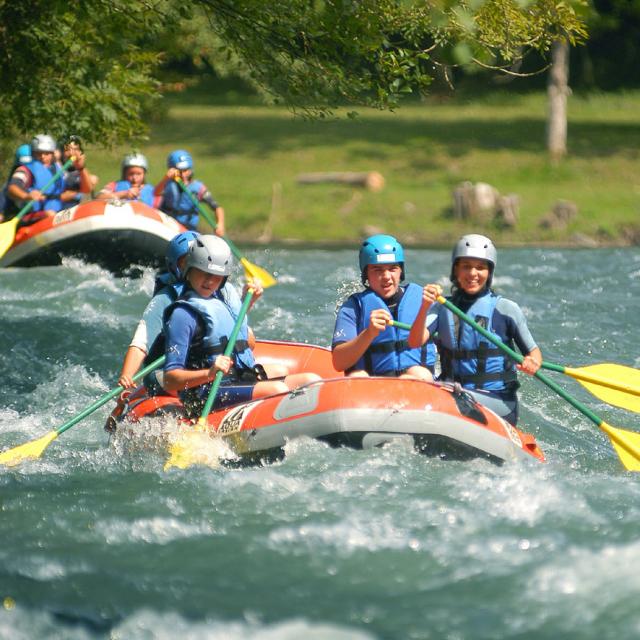 Rafting sur le Gave de Pau vers Lourdes