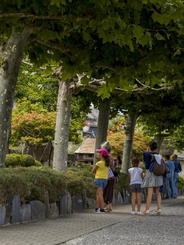 Le jardin botanique et les miniatures du château fort de Lourdes