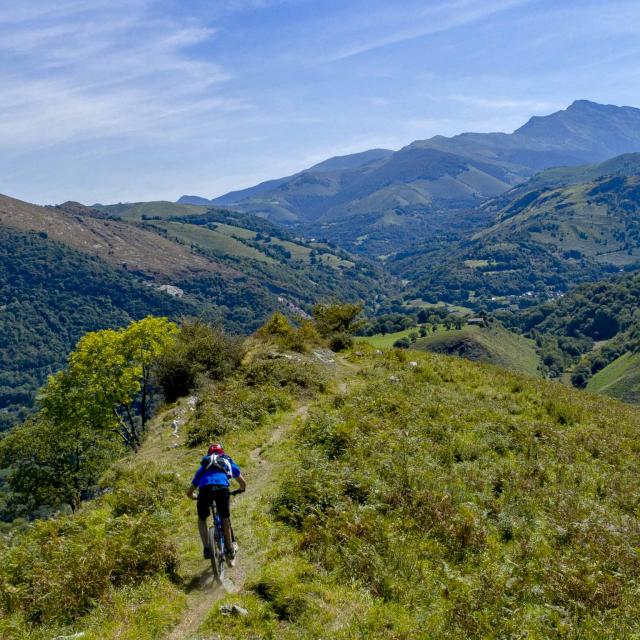 VTT au pic du Béout à Lourdes
