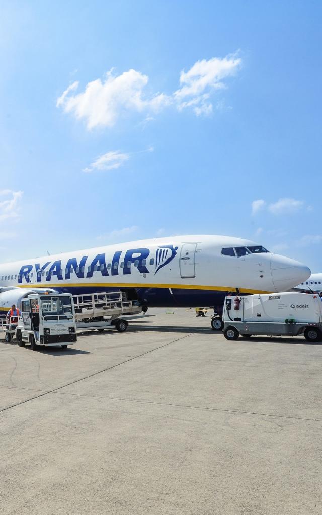 Vol Ryanair au départ de l'aéroport de Tarbes Lourdes Pyrénées