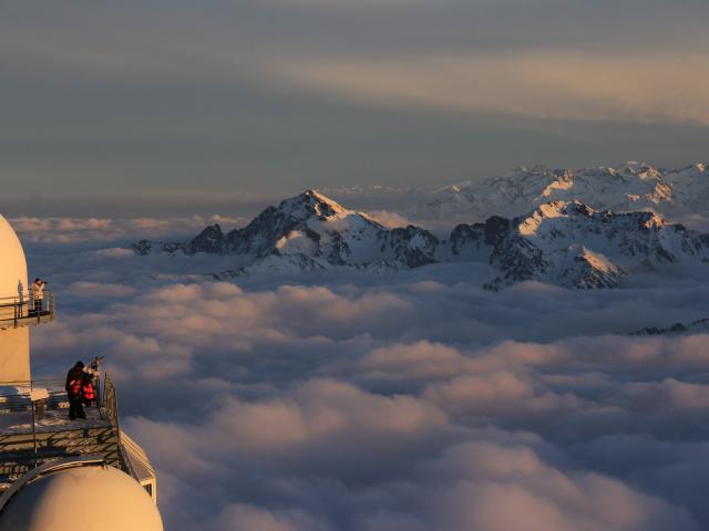 Mer de nuages au Pic du Midi de Bigorre