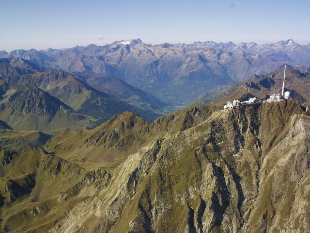 Pic Du Midi - vue aérienne
