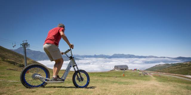 Sherpa - Trottinette à Hautacam