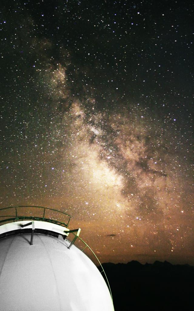 Nuit étoilée au Pic du midi