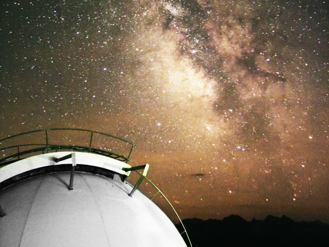 Nuit étoilée au Pic du midi