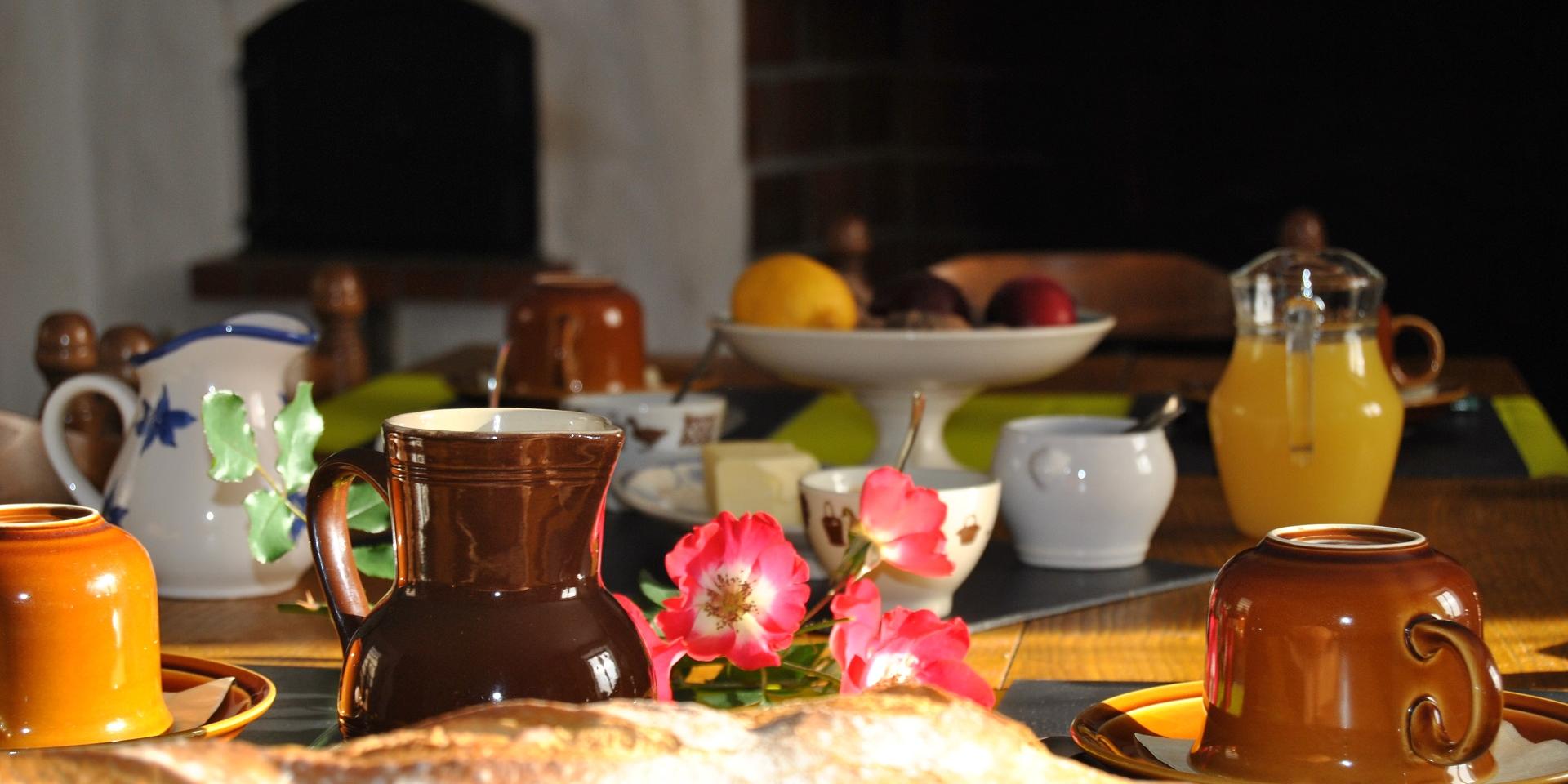 Petit déjeuner en chambre d'hôtes proche de Lourdes