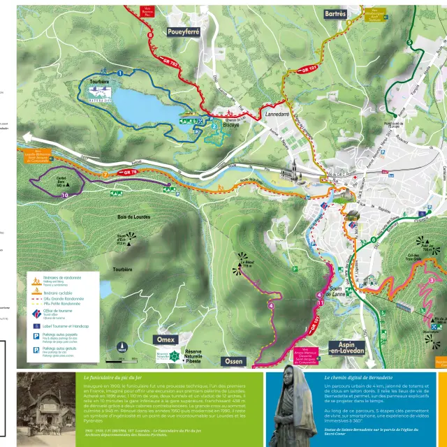 Carte Randonnees Lourdes 2026