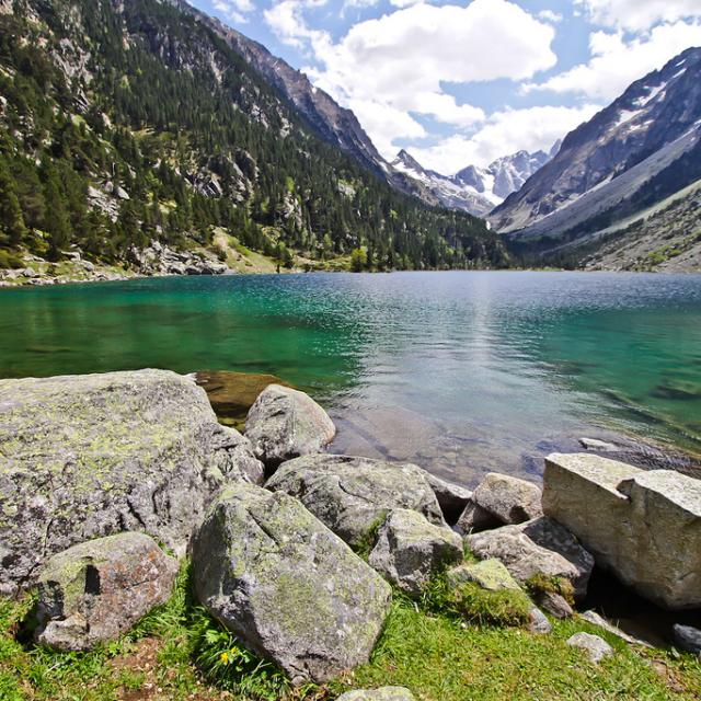 Lac de Gaube à Cauterets au départ du Pot d'Espagne