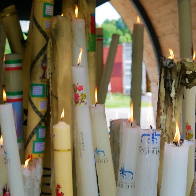Cierges Sanctuaire Notre Dame De Lourdes