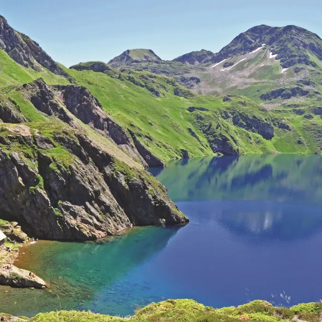 Lac Bleu De Lesponne