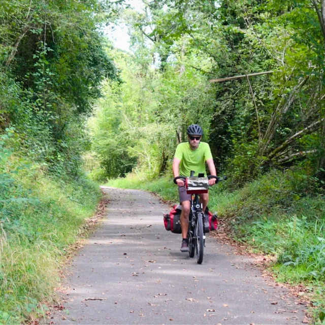 V81, la Vélosud aux abords de Lourdes
