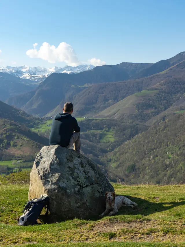 Vue depuis les crêtes