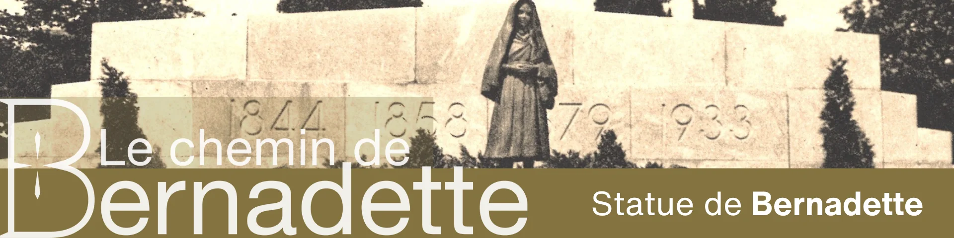 Statua di Bernadette