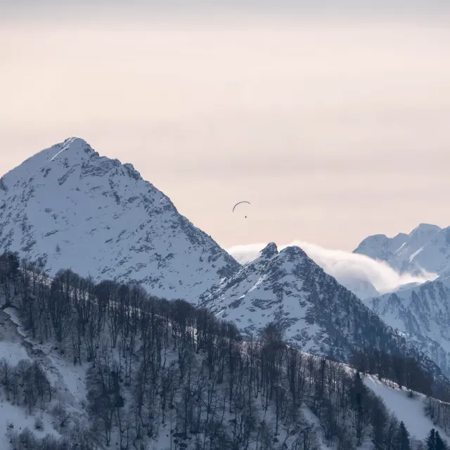 Hautacam Hiver 189 Corinne Escaich Le Boudu Monde