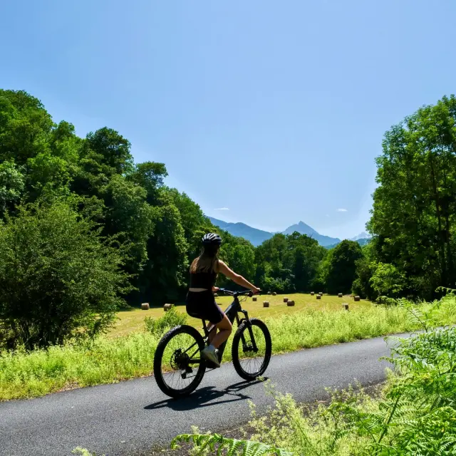Balade à vélo sur la Voie Verte depuis Lourdes